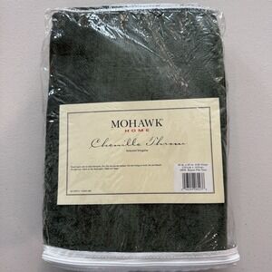 Mohawk Home Textured Chenille Throw Blanket Chesapeake 40x65 NEW